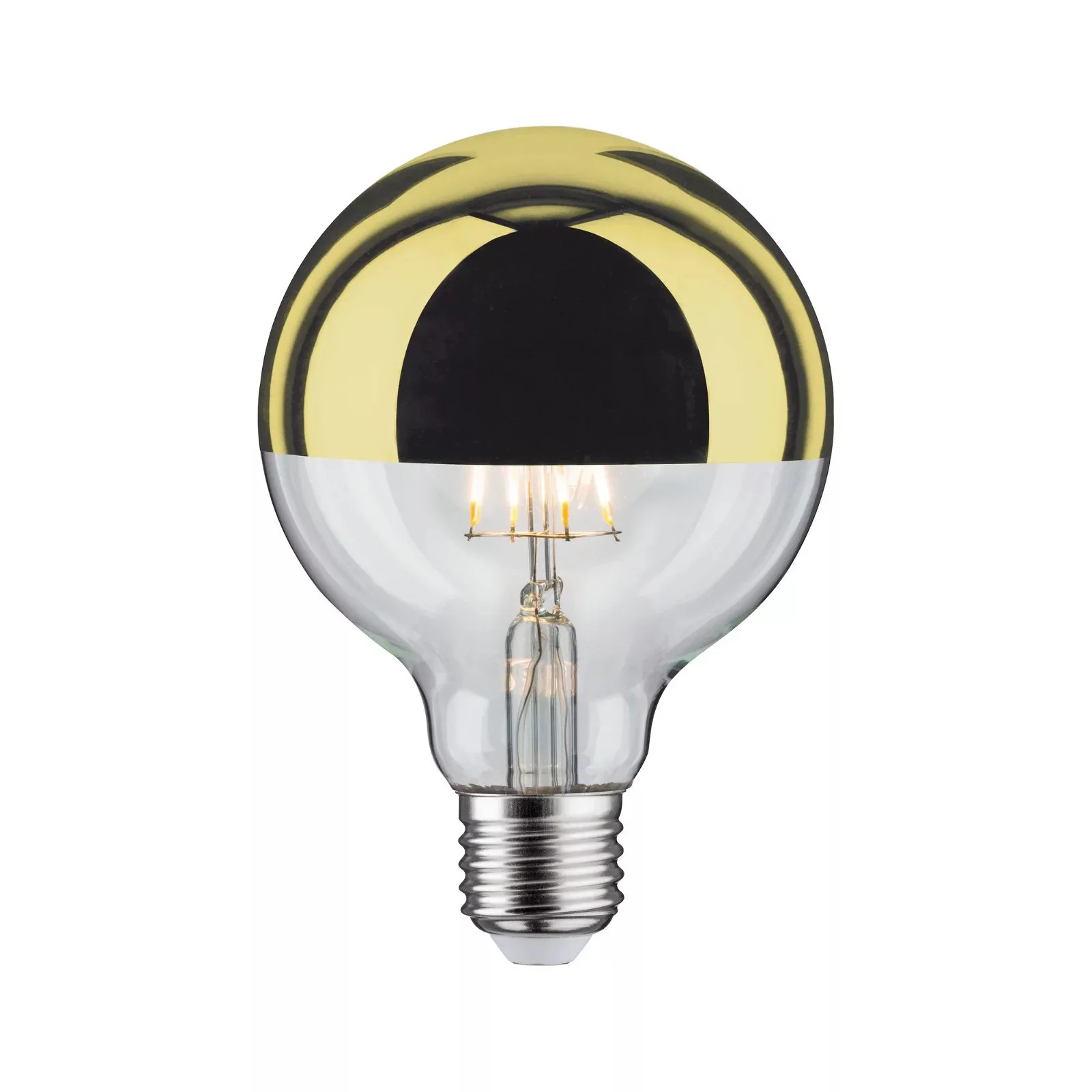 LED-Lampe E27 827 6,5W Kopfspiegel gold günstig online kaufen