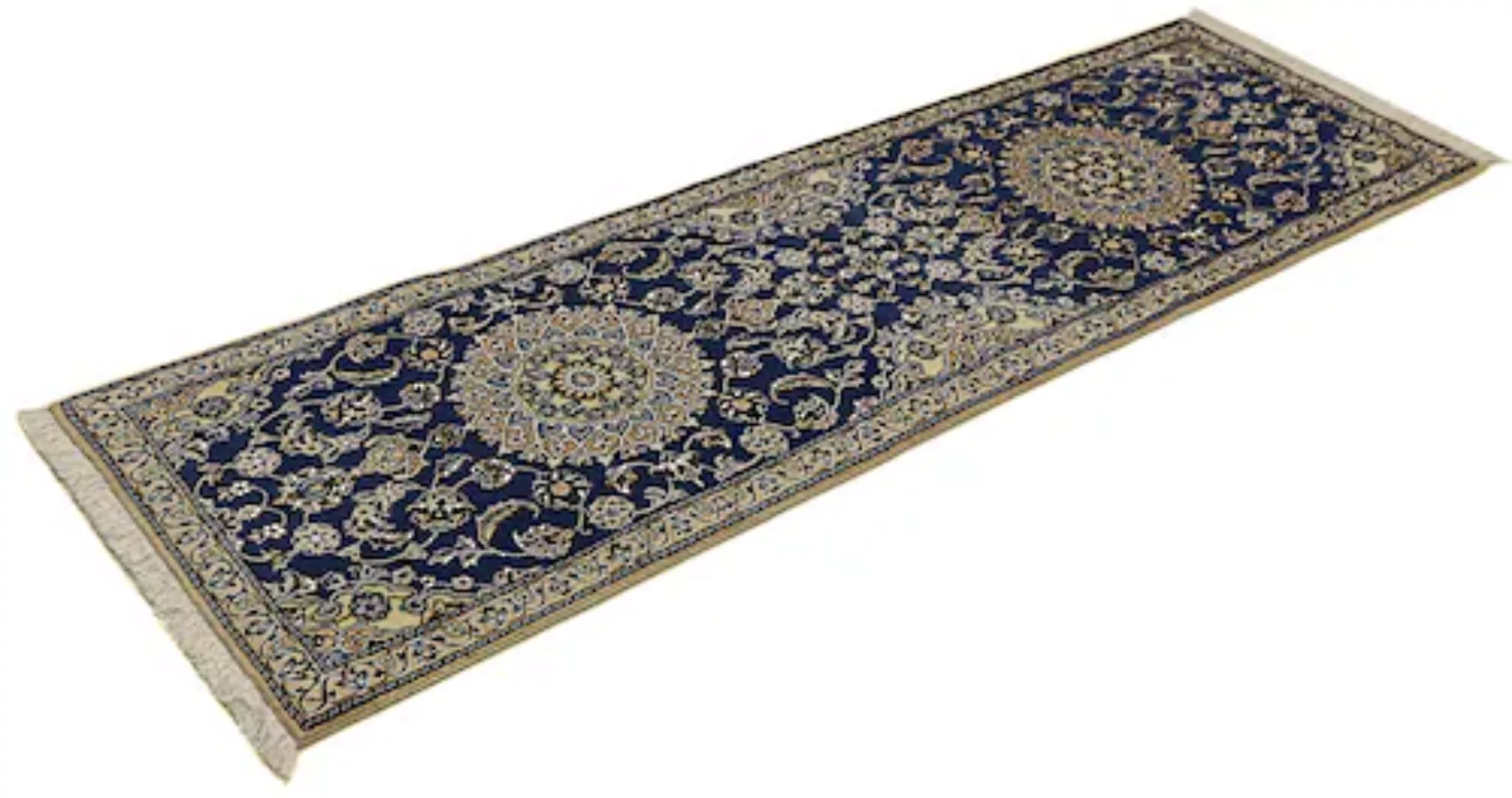 morgenland Orientteppich »Perser - Nain - Royal - 200 x 60 cm - blau«, rech günstig online kaufen