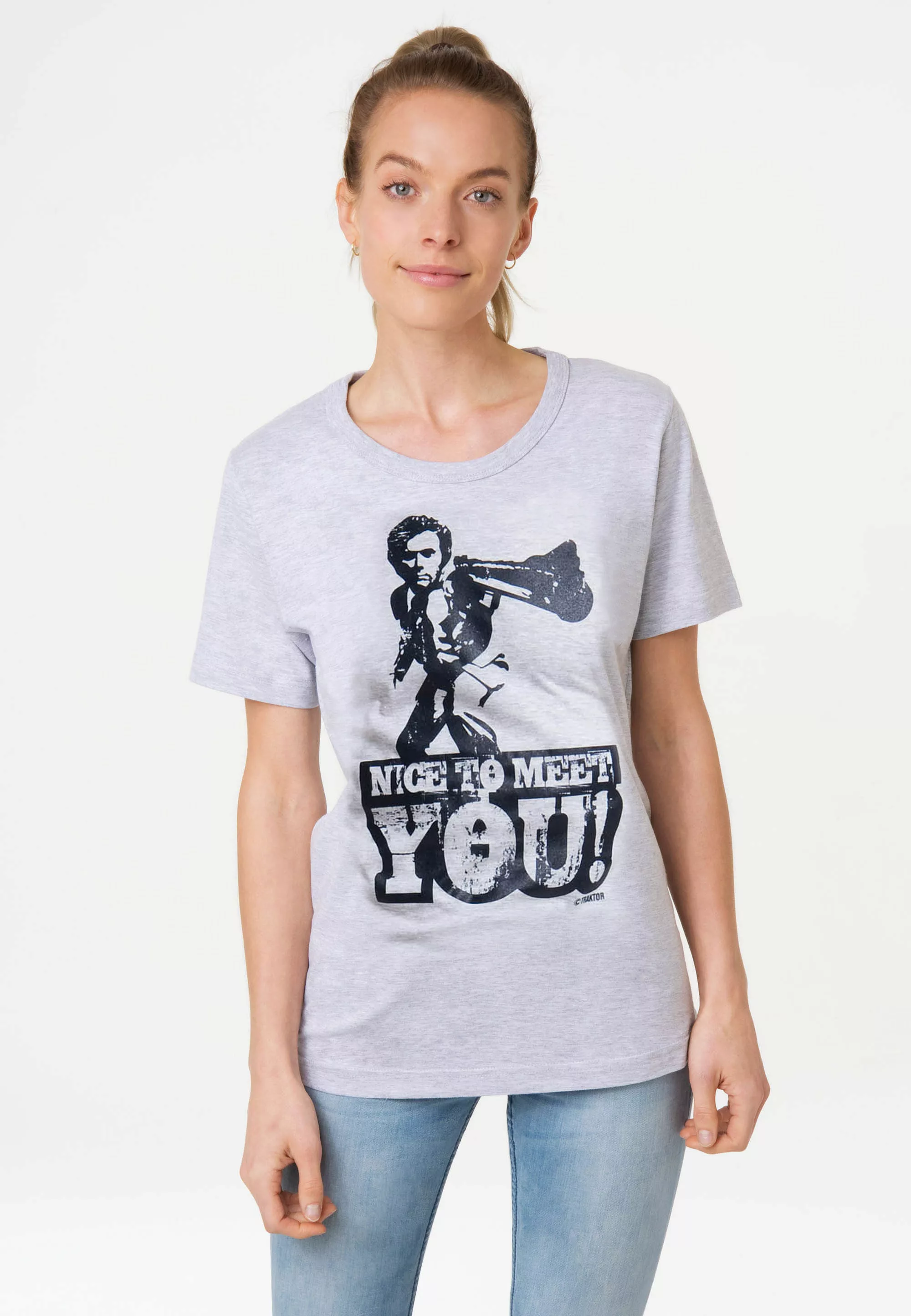 LOGOSHIRT T-Shirt Dirty Harry - Nice To Meet You mit coolem Print günstig online kaufen