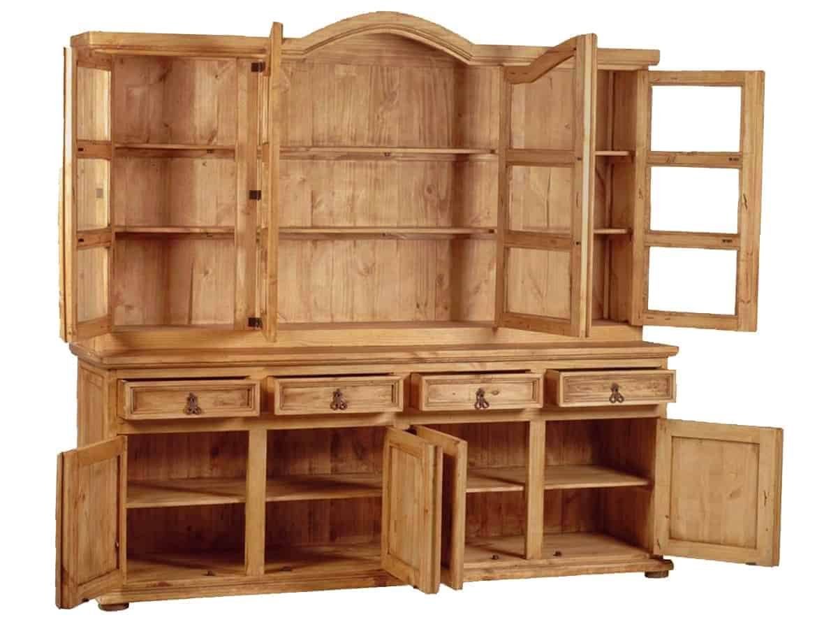 MiaMöbel Buffet Mexico aus massivem Pinienholz günstig online kaufen