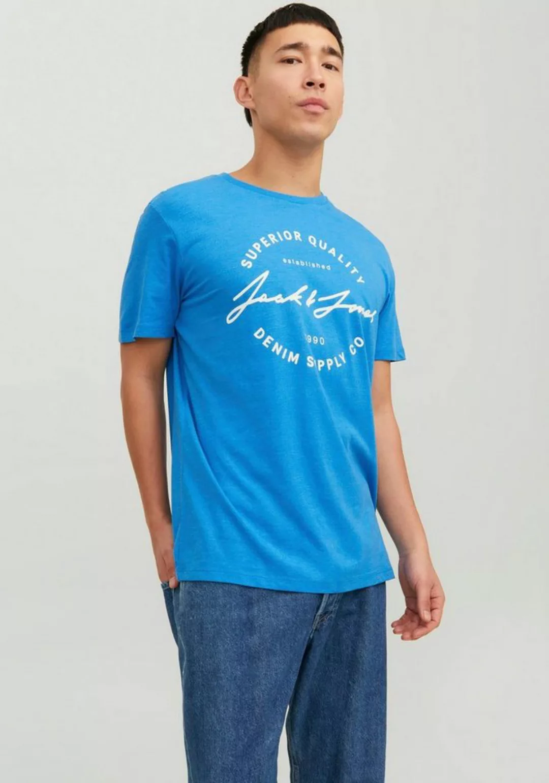 Jack & Jones Rundhalsshirt JJACE TEE SS CREW NECK günstig online kaufen