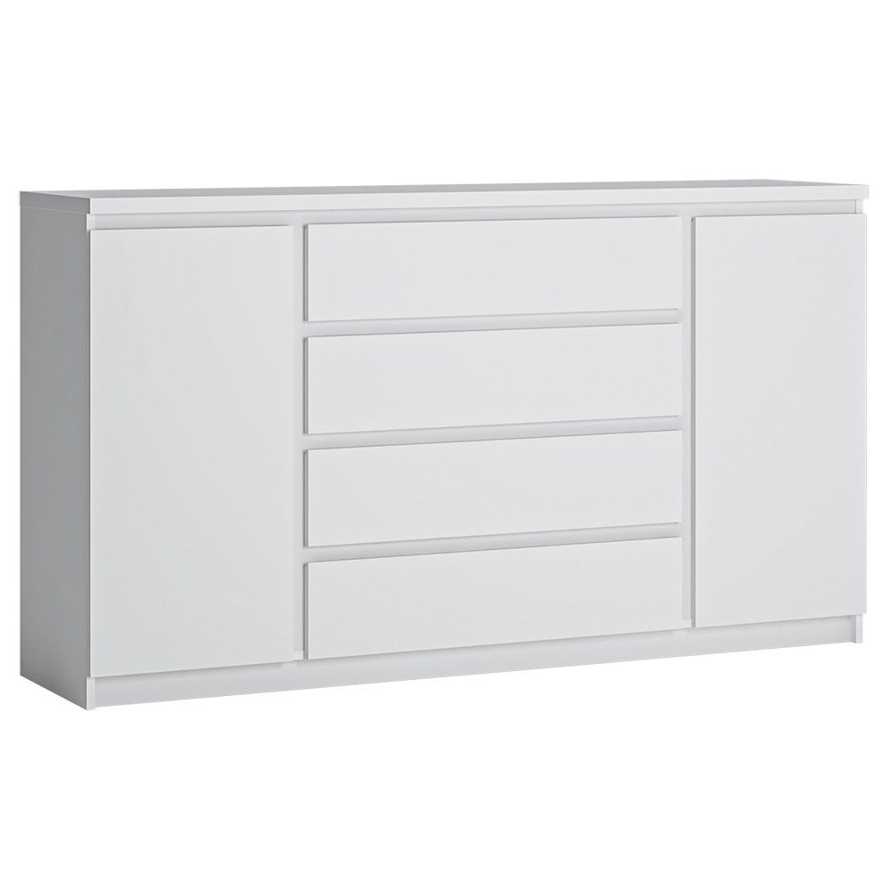 Lomadox Sideboard FORTALEZA-129, in weiß, 2 günstig online kaufen