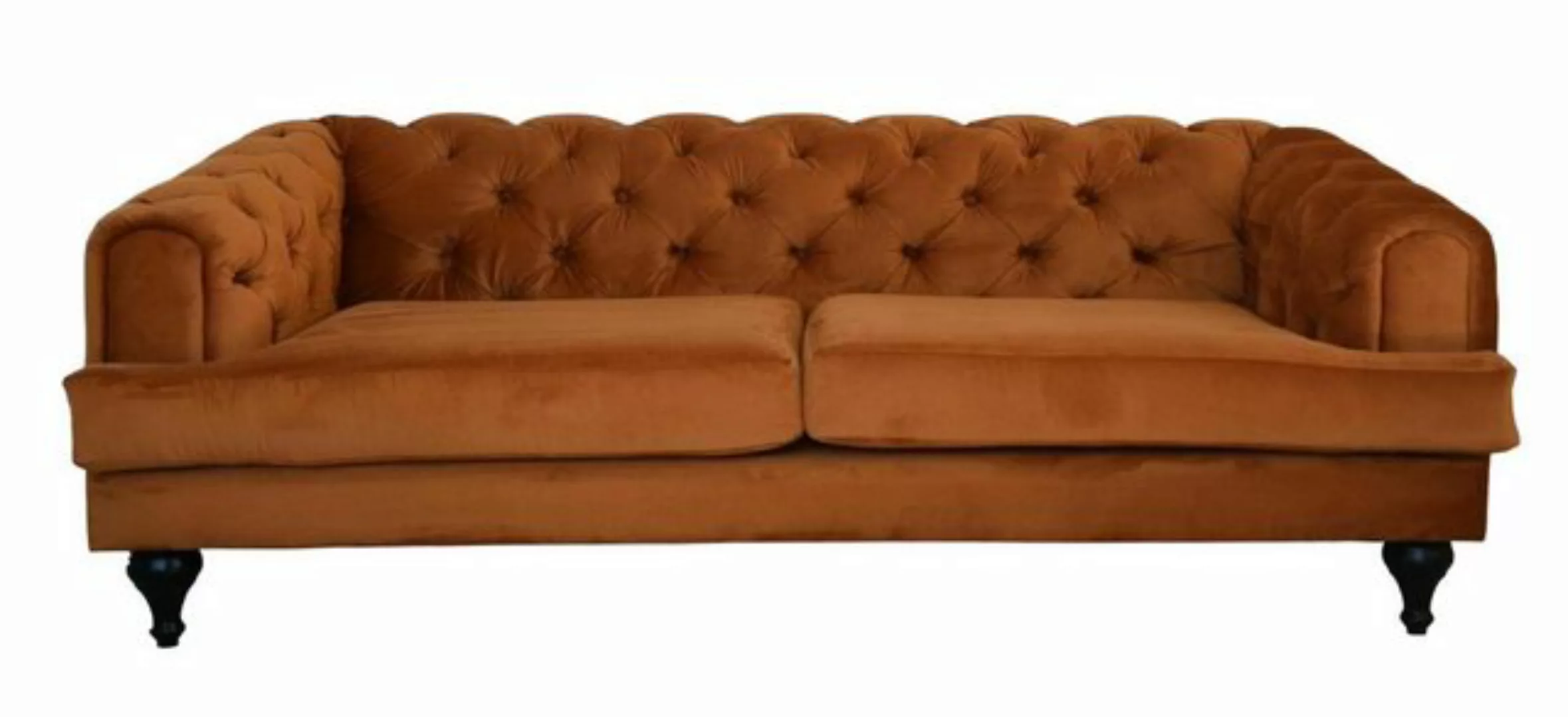 JVmoebel Chesterfield-Sofa Design Chesterfield 4-Sitzer Stoff Couch Sofa Po günstig online kaufen