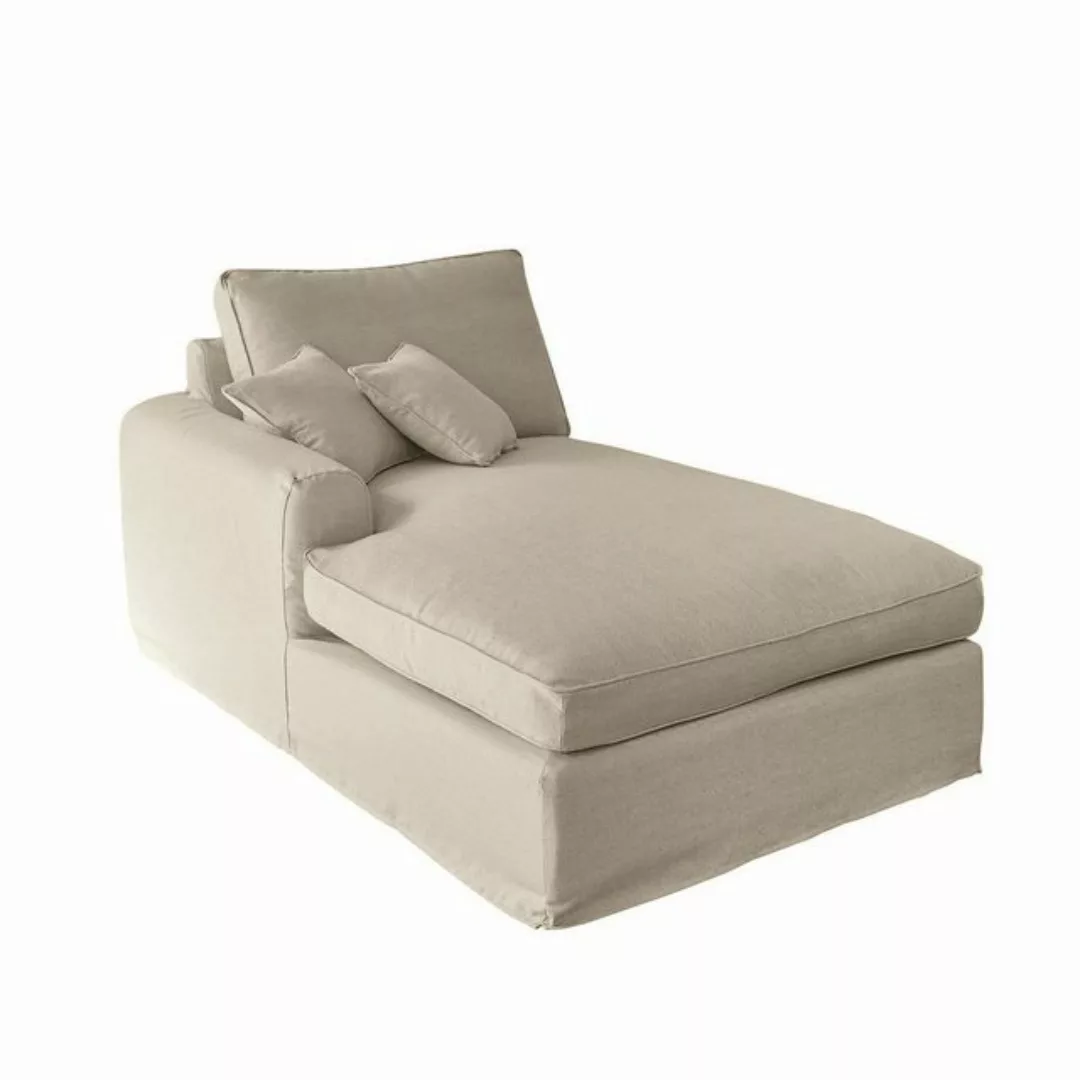 Mirabeau Sofa Chaiselongue Seaford beige günstig online kaufen