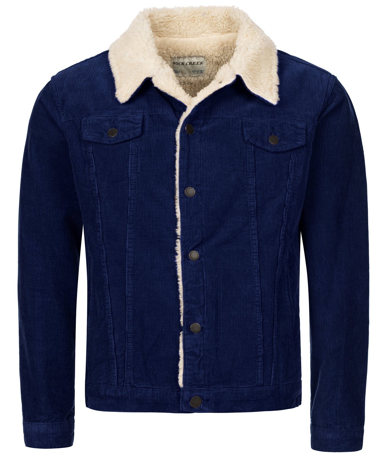 Rock Creek Winterjacke Herren Cordjacke mit günstig online kaufen