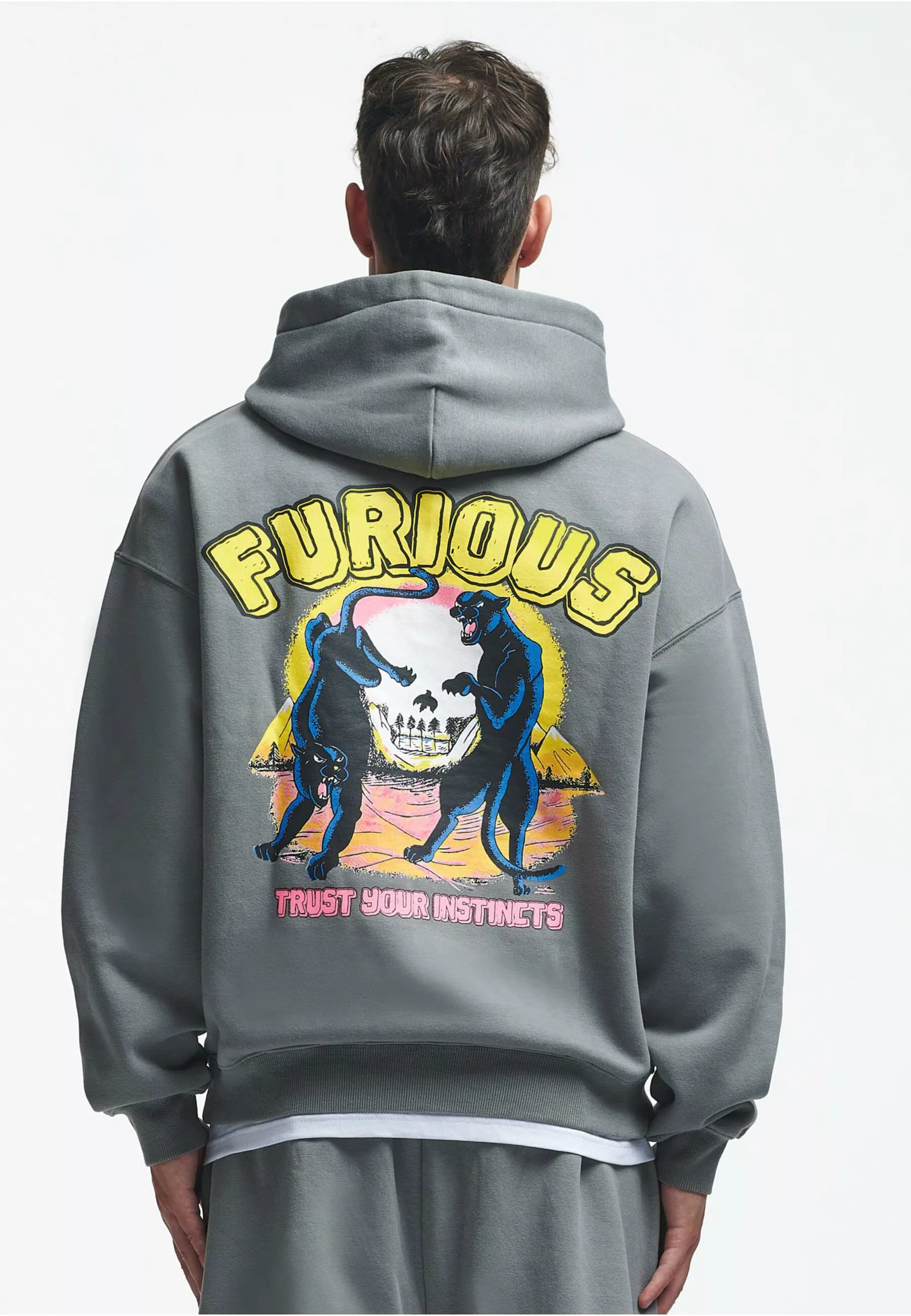 2Y Studios Kapuzensweatshirt "2Y Studios Herren 2Y Furious Oversize Hoodie" günstig online kaufen