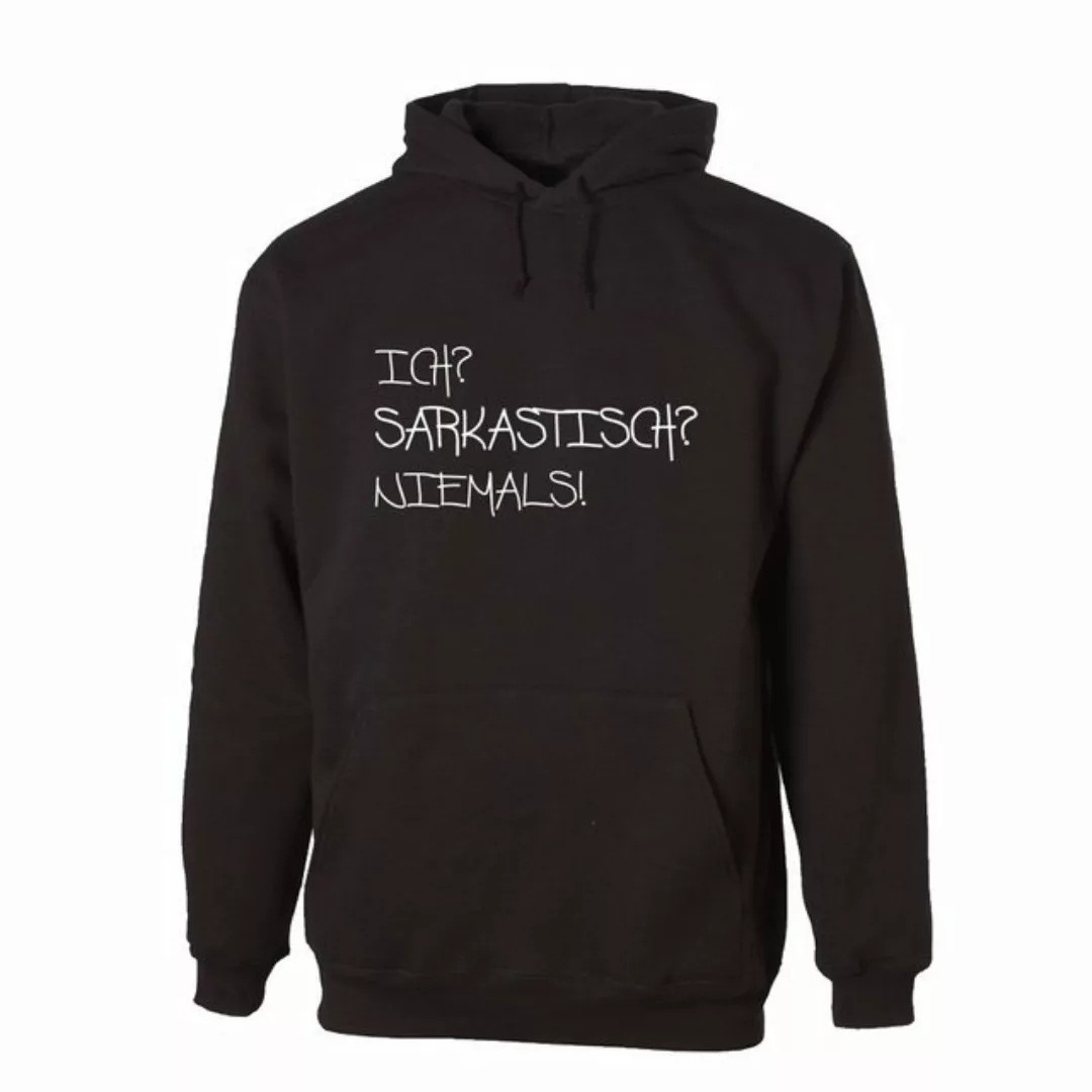 G-graphics Hoodie Ich? Sarkastisch? Niemals! mit trendigem Frontprint, Aufd günstig online kaufen