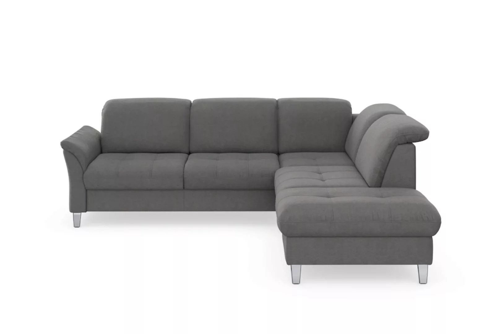 sit&more Ecksofa Maggiore L-Form, wahlweise mit Kopfteilverstellung, Bettfu günstig online kaufen