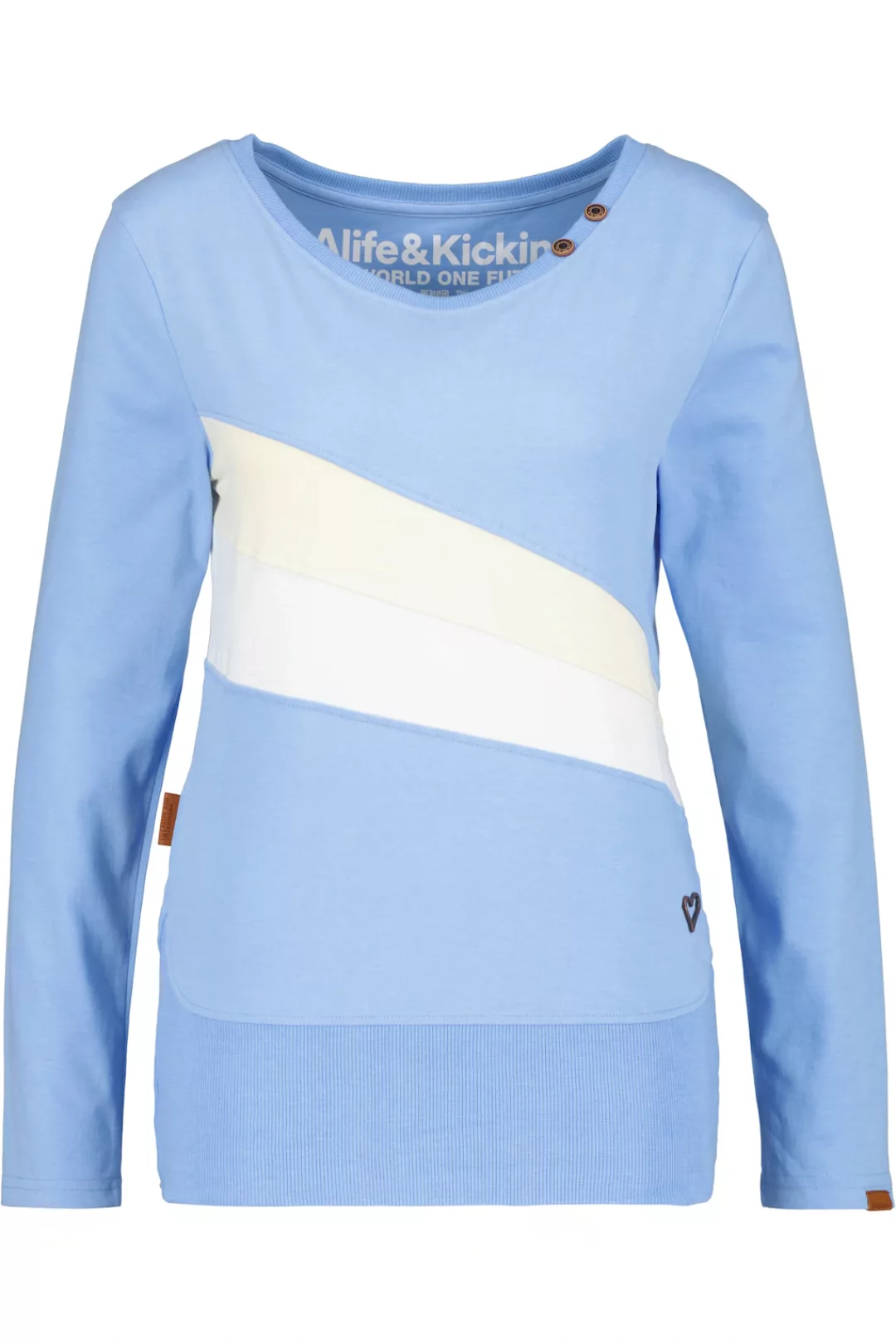 Alife & Kickin Langarmshirt "Damen CleaAK Long" günstig online kaufen