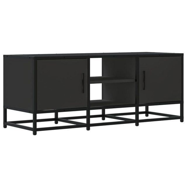 vidaXL TV-Schrank TV-Schrank Schwarz 100x35x41 cm Holzwerkstoff und Metall günstig online kaufen