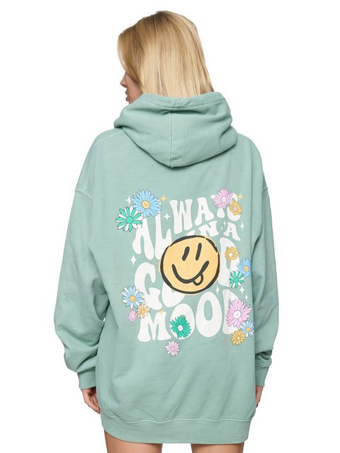 Worldclassca Hoodie Worldclassca Oversized Hoodie GOOD MOOD Kapuzenpullover günstig online kaufen