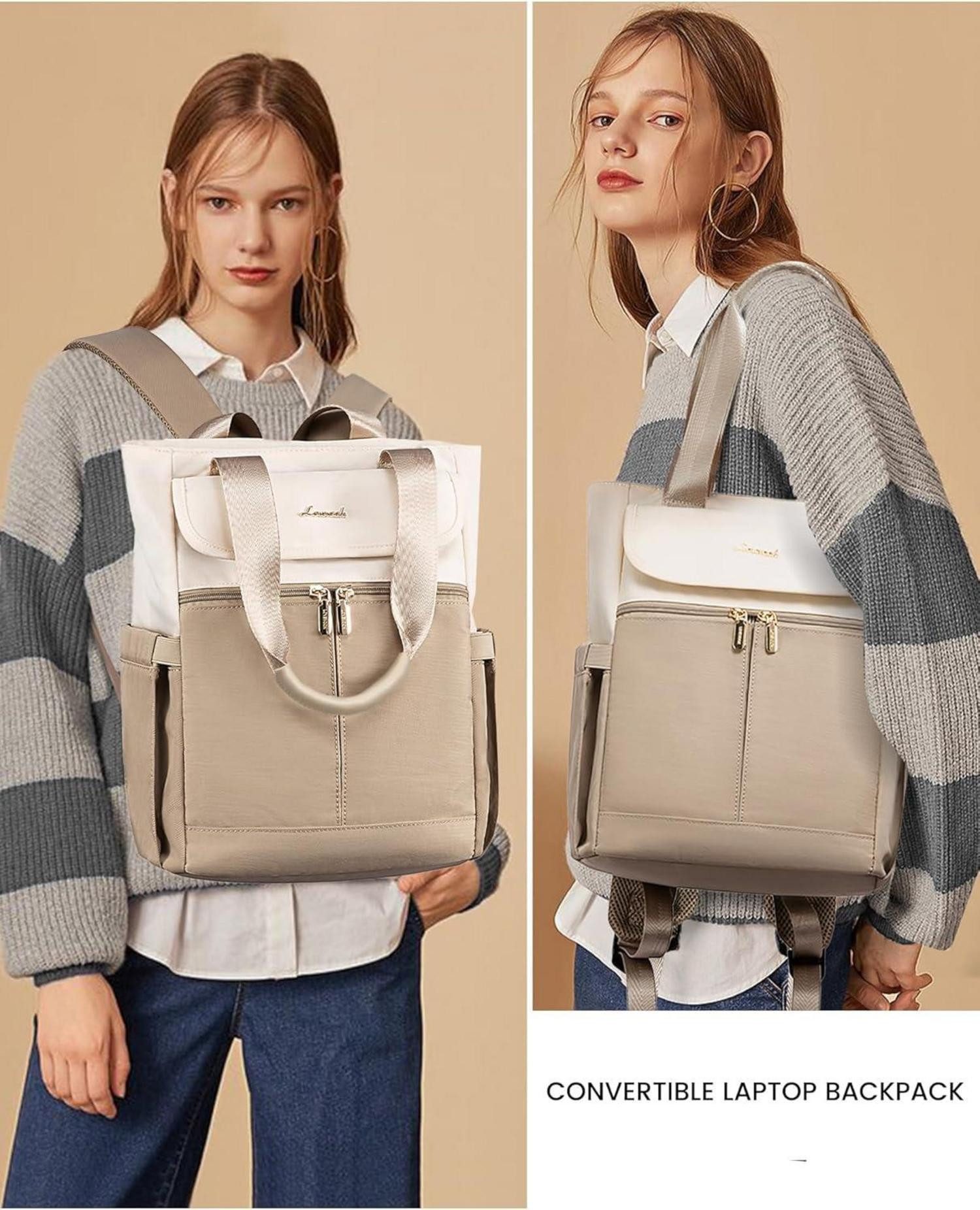 LuxusKollektion Laptoprucksack Rucksack Damen Groß 15,6 günstig online kaufen