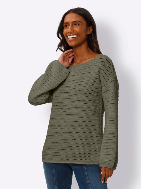 heine Strickpullover Ajourpullover günstig online kaufen