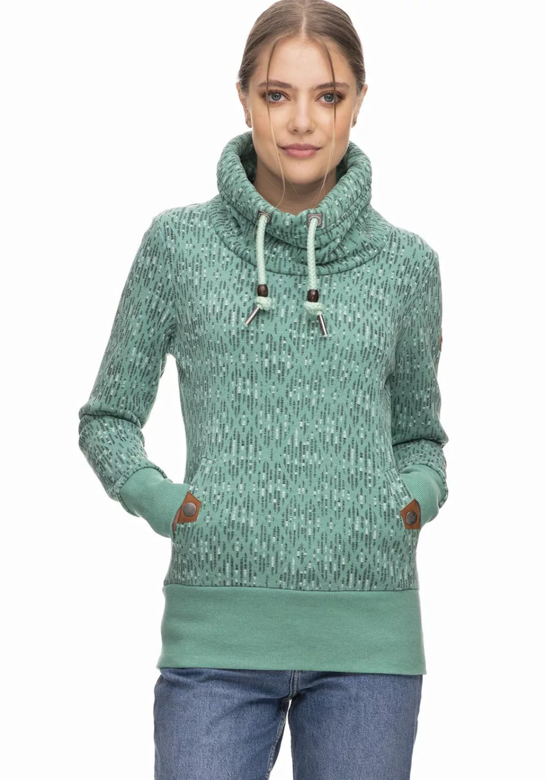 Ragwear Sweater Sweatshirt RYLIE PRINT günstig online kaufen