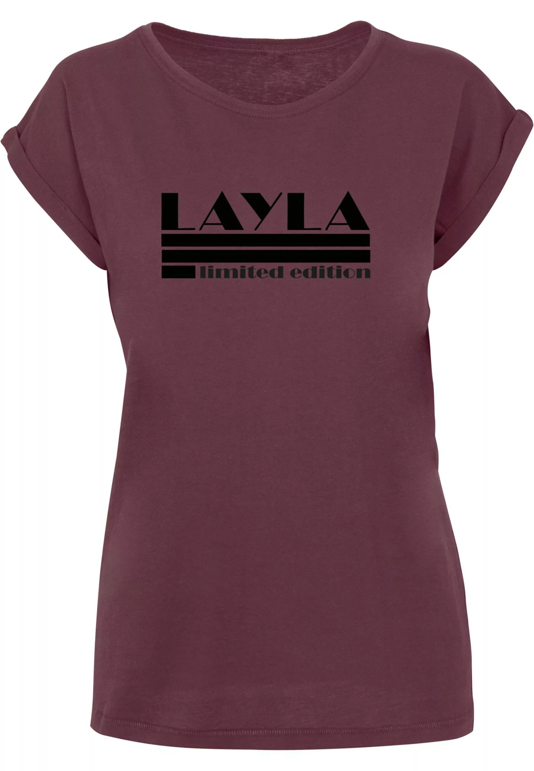 Merchcode T-Shirt "Merchcode Damen Ladies Layla - Limited Edition T-Shirt" günstig online kaufen