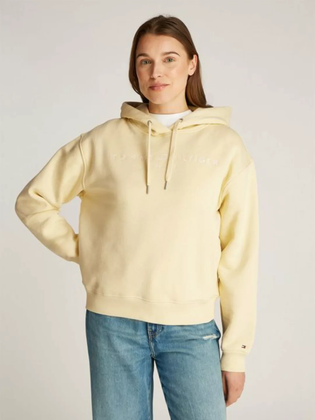 Tommy Hilfiger Kapuzensweatshirt "MDRN REG CORP LOGO HOODIE", mit gestickte günstig online kaufen