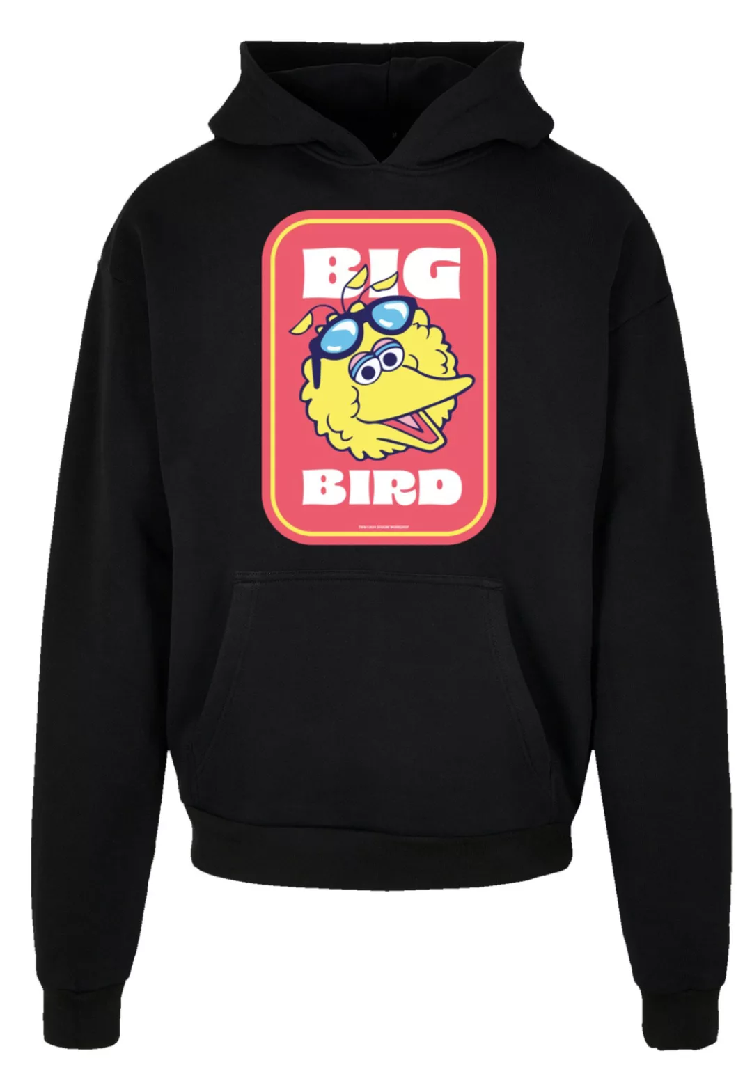 F4NT4STIC Kapuzenpullover "Sesamstraße Bilbo Big Bird Sticker", Premium Qua günstig online kaufen