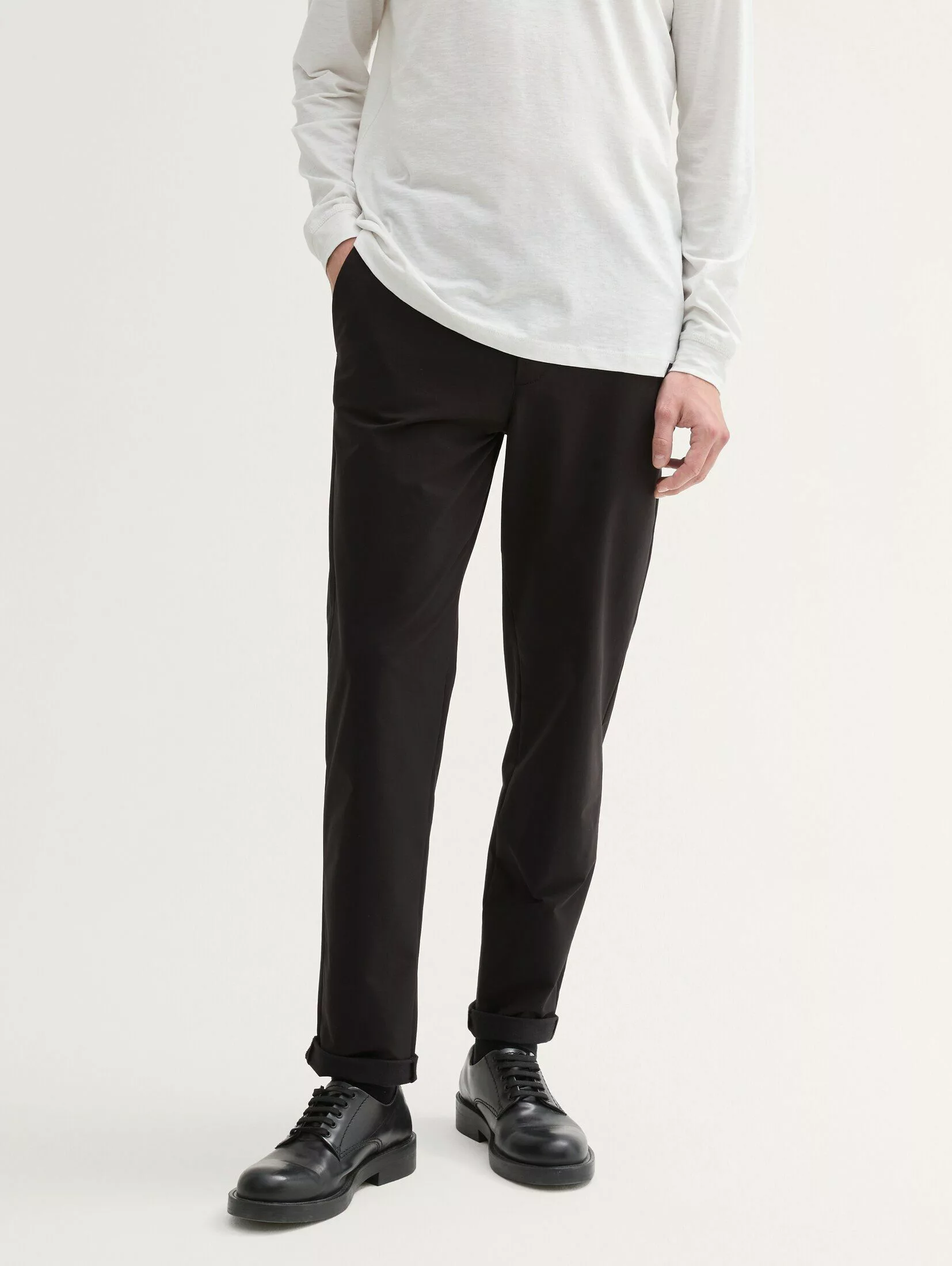 TOM TAILOR Denim Chinohose Regular Tapered günstig online kaufen