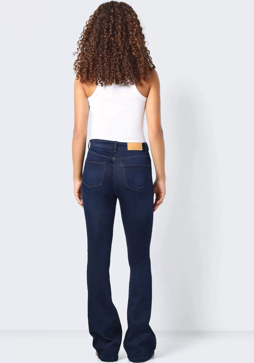 Noisy may Bootcut-Jeans "NMSALLIE HW FLARE JEANS VI241DB NOOS" günstig online kaufen
