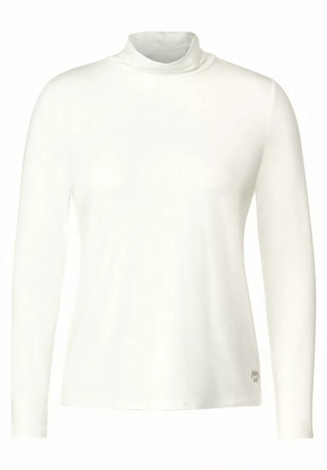 Cecil Langarmshirt Longsleeve High Neck Shirt günstig online kaufen