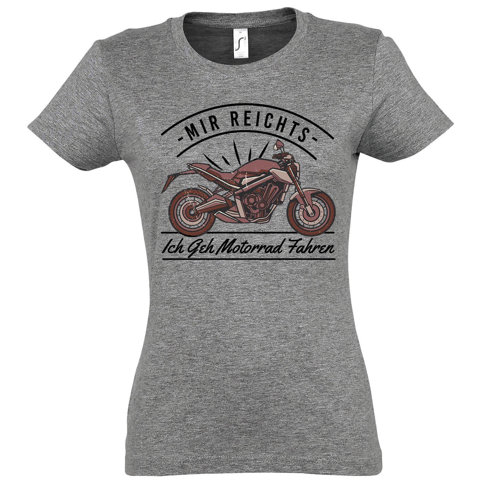 Youth Designz T-Shirt Ich Geh Motorrad günstig online kaufen