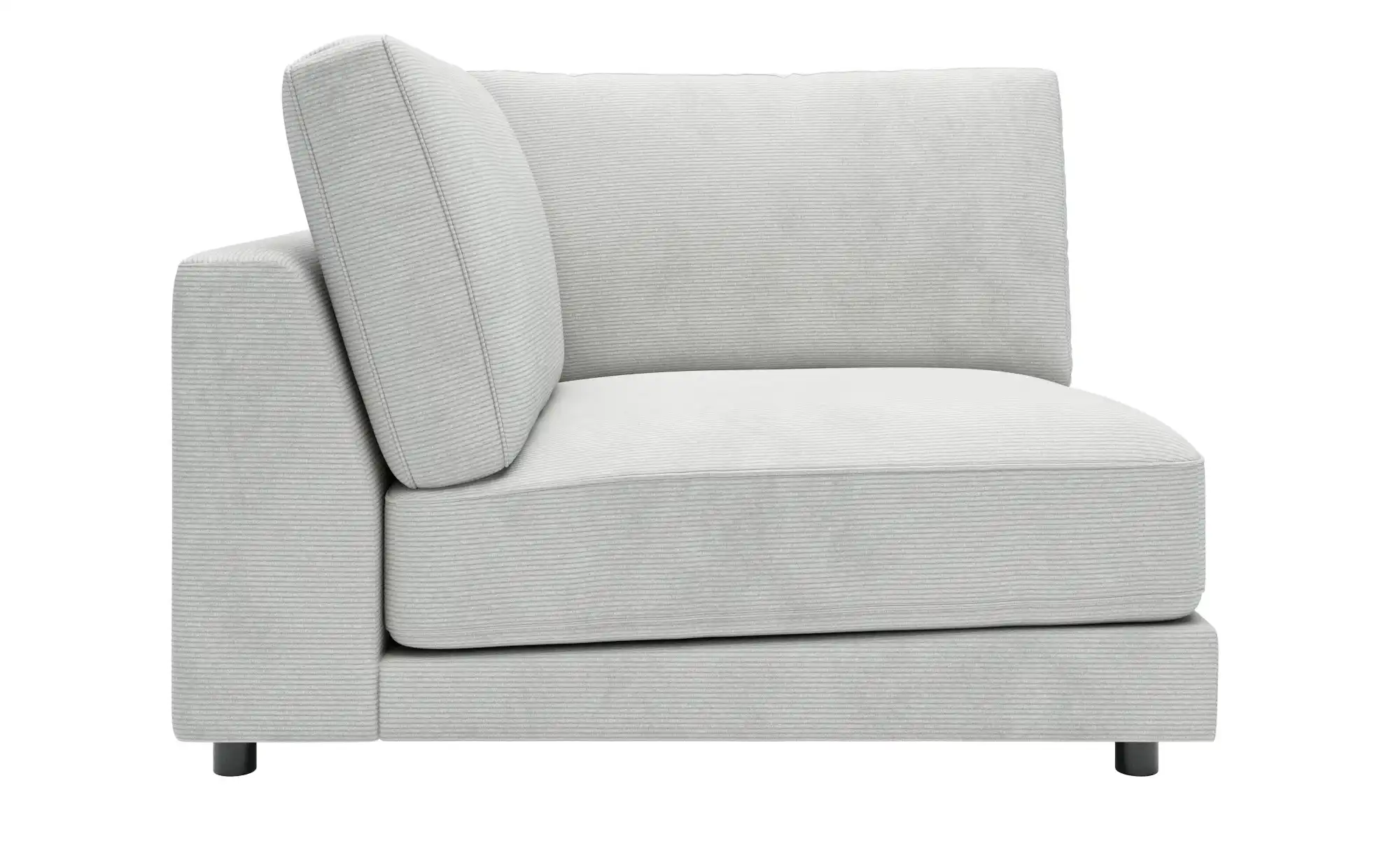 Jette Home Element Ecke in Feincord Modulsofa Sila ¦ grau ¦ Maße (cm): B: 1 günstig online kaufen