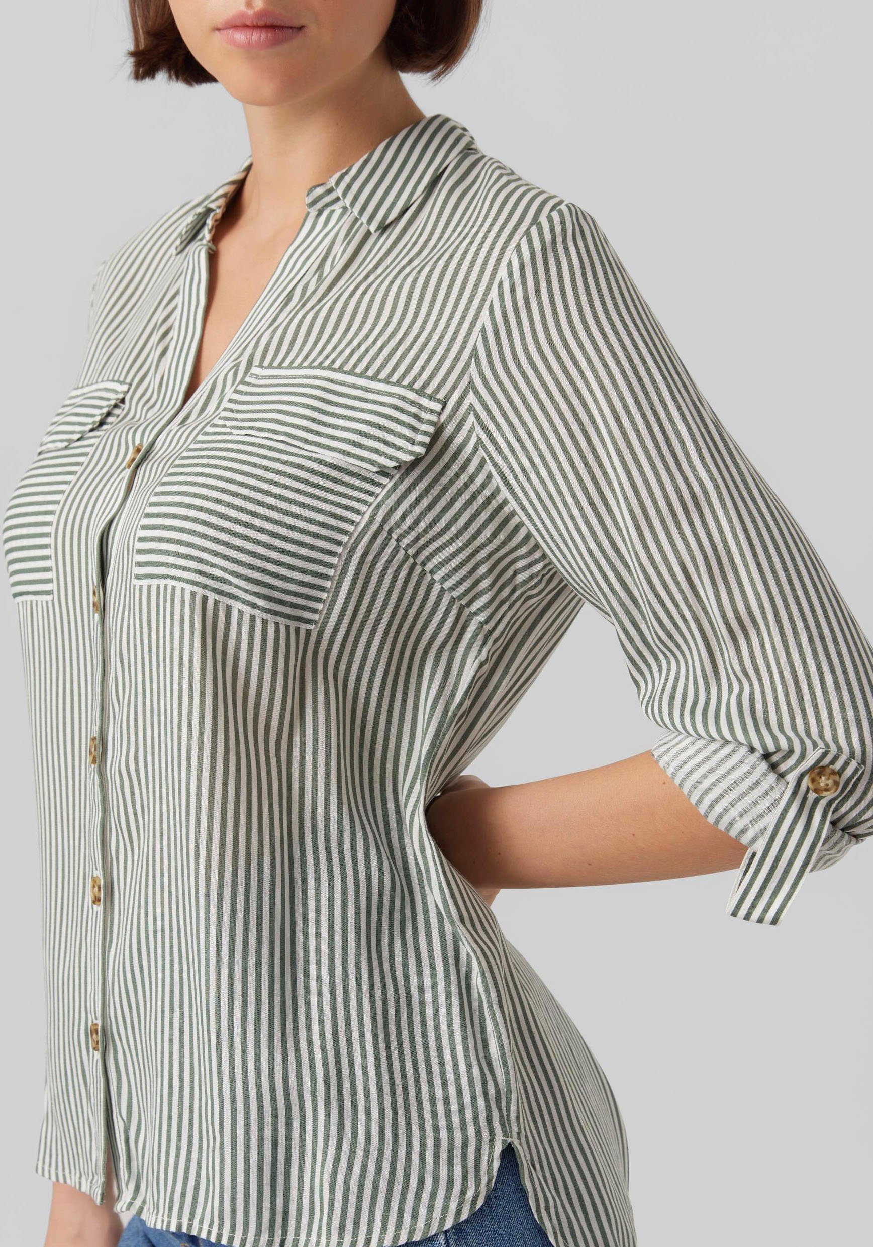 Vero Moda Hemdbluse VMBUMPY L/S SHIRT günstig online kaufen