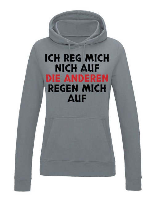 Youth Designz Kapuzenpullover Die anderen regen mich auf: Damen Hoodie Pull günstig online kaufen