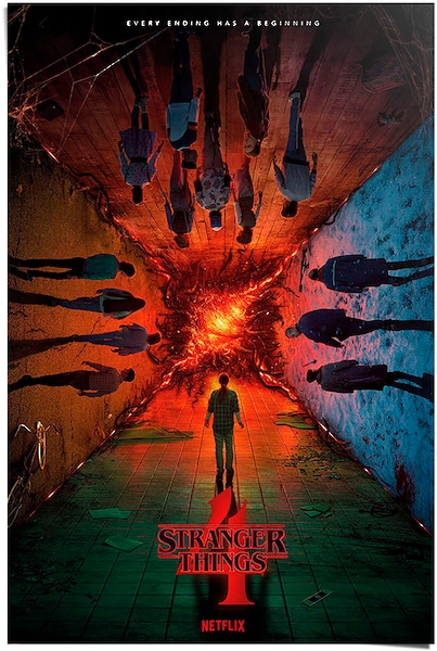 Reinders! Poster »Stranger Things - every ending has a beginning« günstig online kaufen