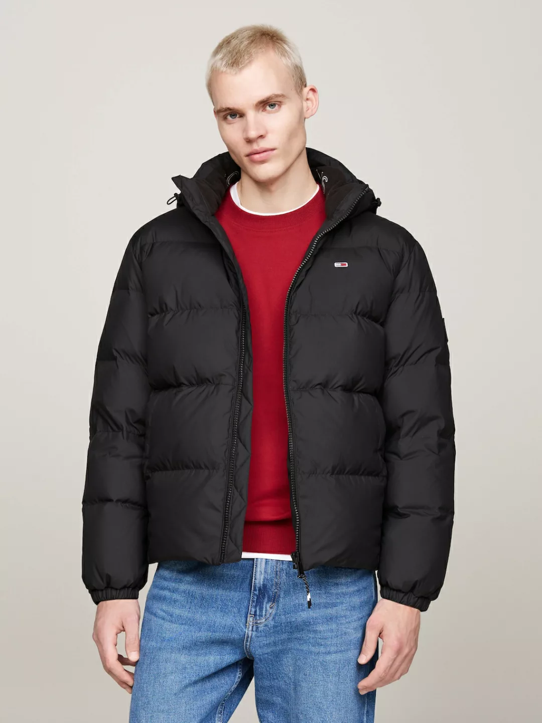 Tommy Jeans Steppjacke "TJM ESSENTIAL DOWN JACKET EXT", mit Kapuze günstig online kaufen