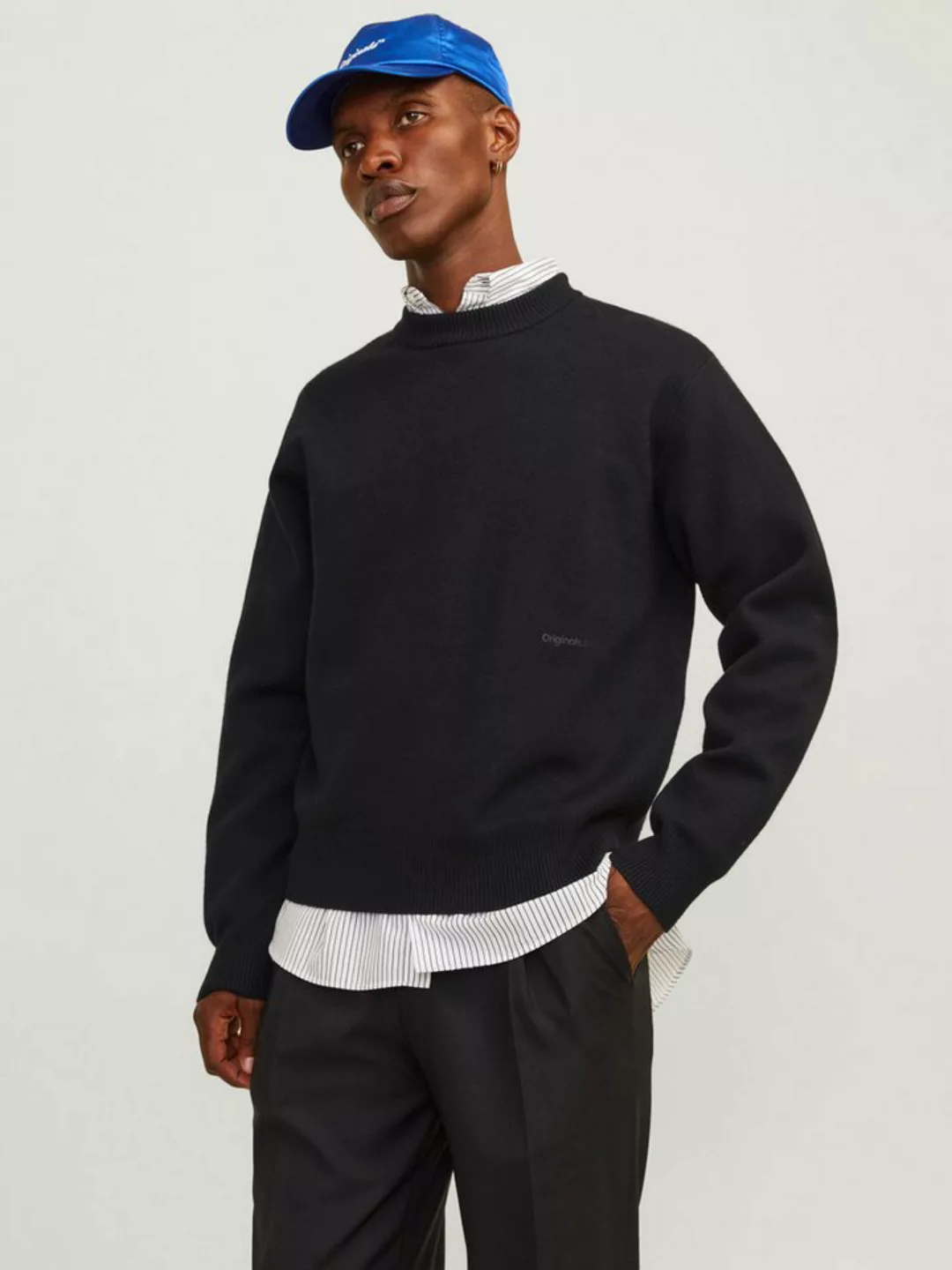 Jack & Jones Rundhalspullover JORVESTERBRO KNIT CREW NECK SN günstig online kaufen