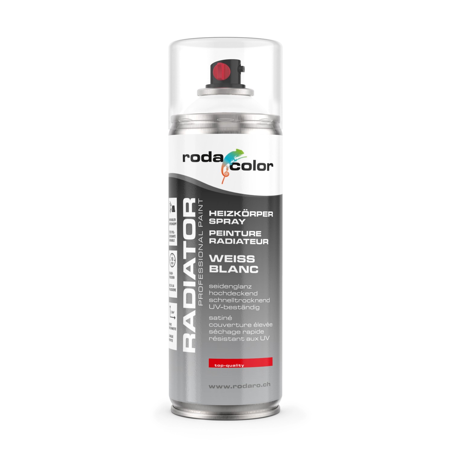 RodaColor Heizkörperspray Sprühlack 400ml Weiss günstig online kaufen
