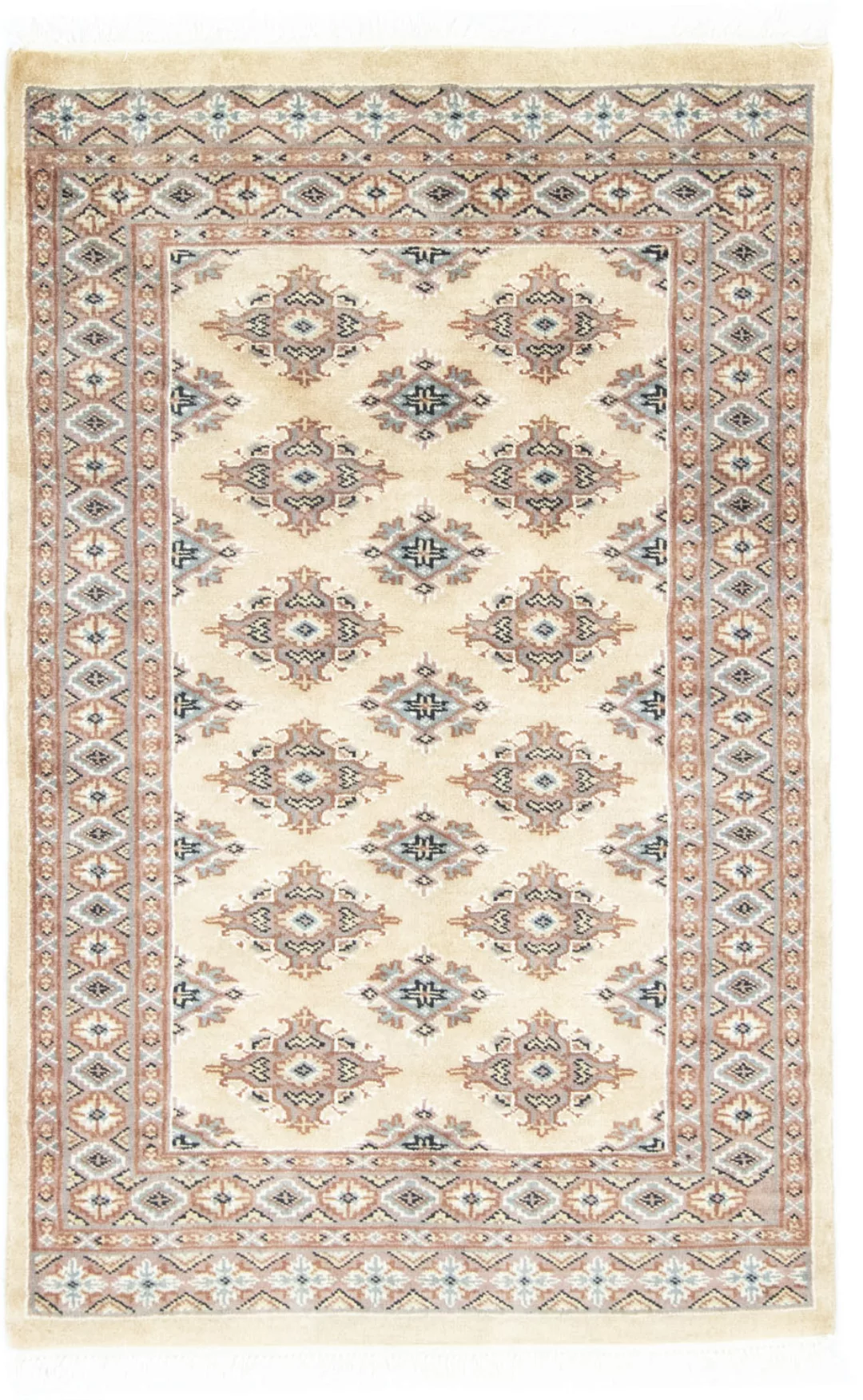 morgenland Teppich »Buchara Teppich handgeknüpft beige«, rechteckig günstig online kaufen