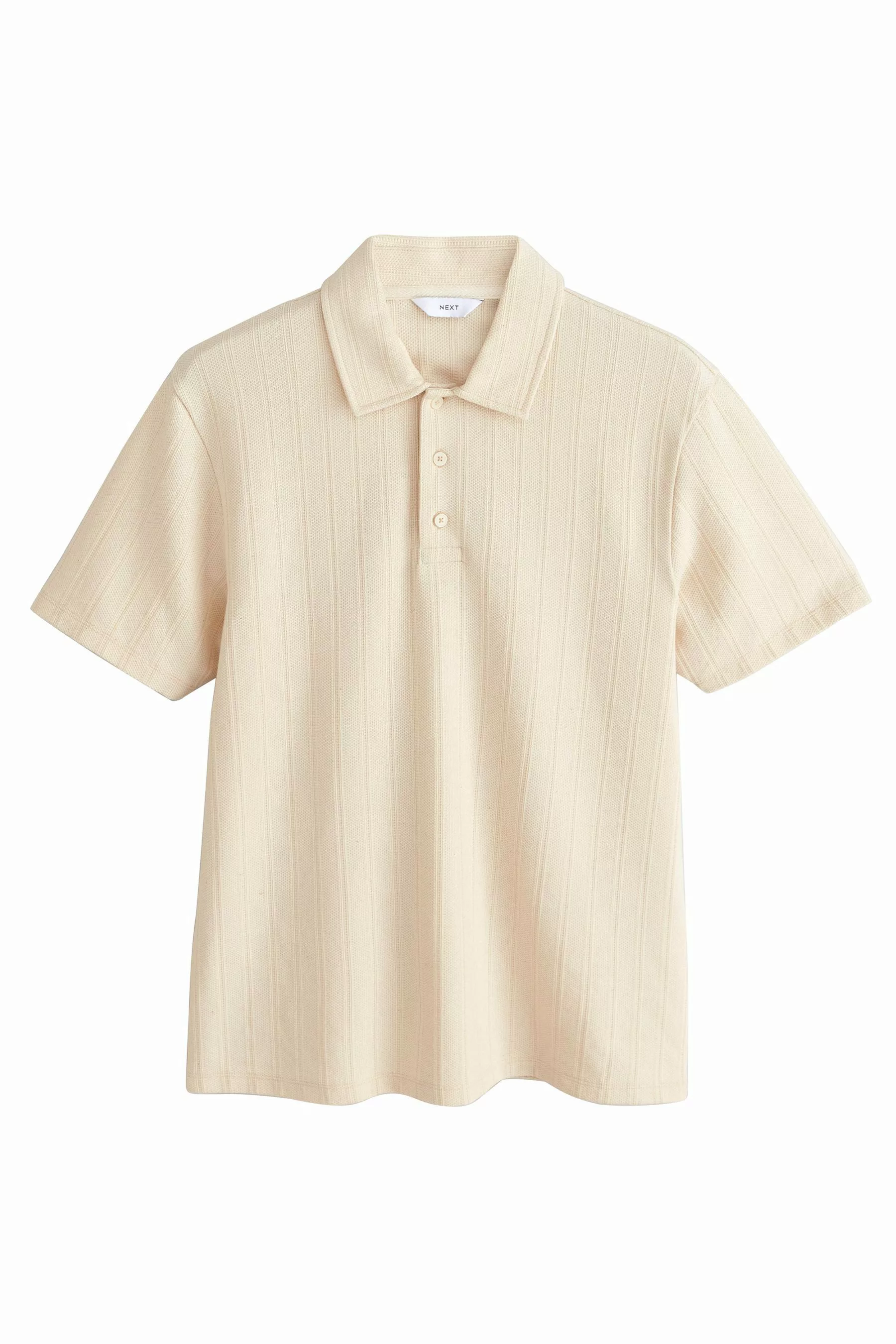 Next Poloshirt Lässiges Poloshirt mit vertikaler günstig online kaufen