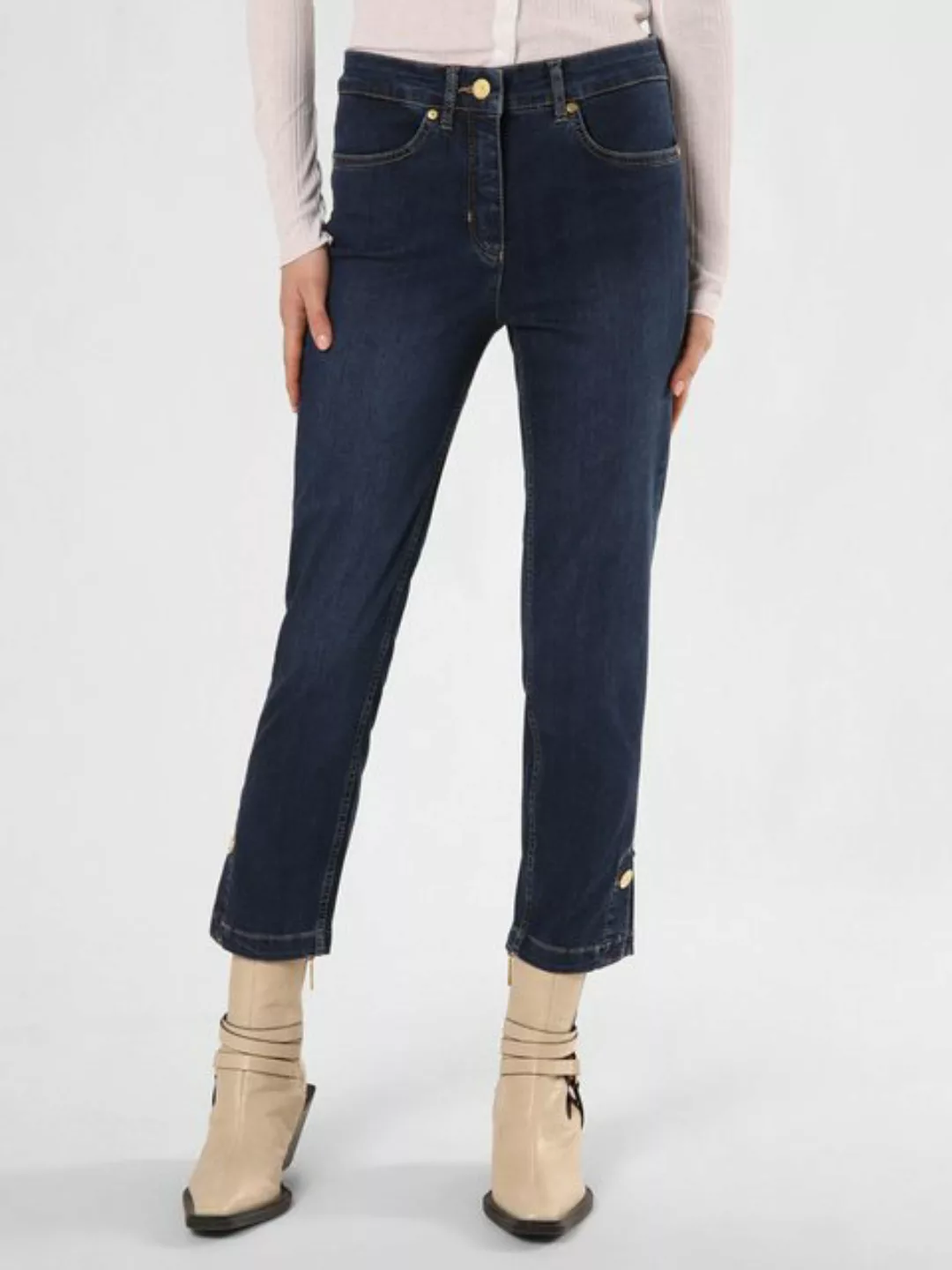 TONI 5-Pocket-Jeans be loved mit Goldknöpfen günstig online kaufen