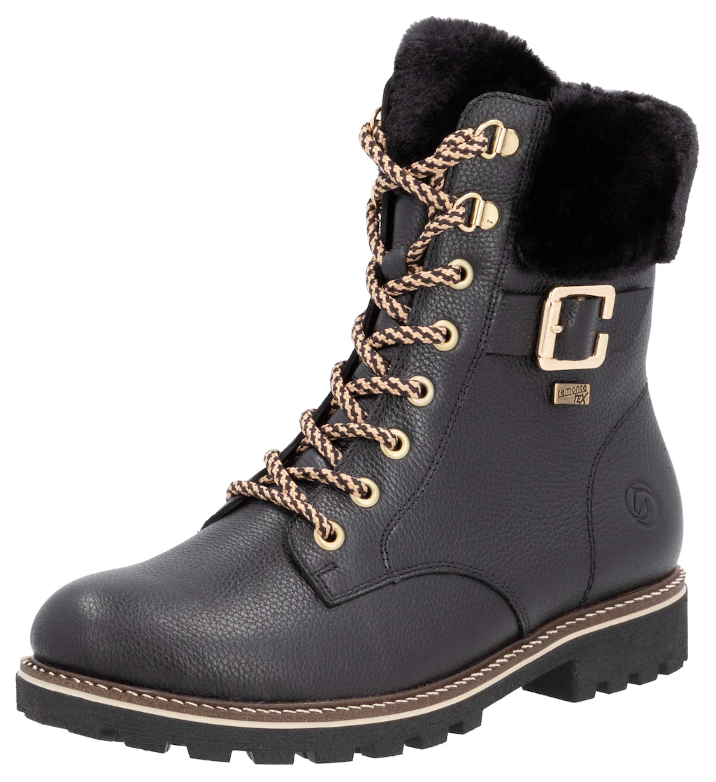 Remonte Winterboots "Elisabeth Hurley-Collection", Schnürboots, Outdoorschu günstig online kaufen