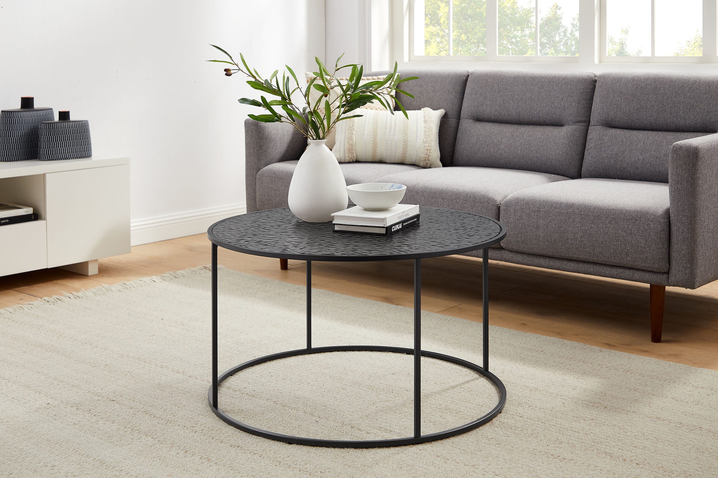 SalesFever Couchtisch "Couchtisch für gemütliche Stunden", (1 St.), Glaspla günstig online kaufen