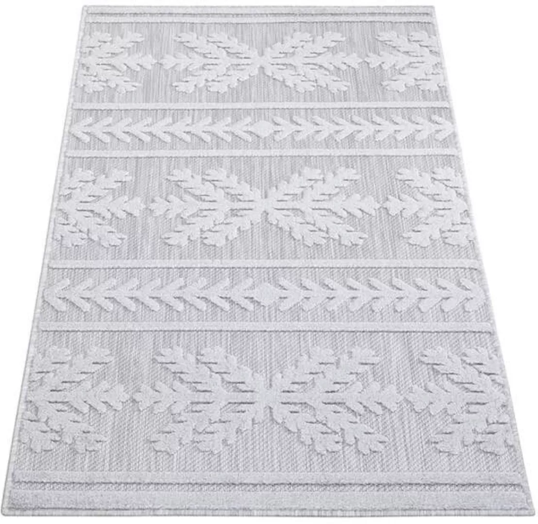 Carpet City Teppich »In-& Outdoorteppich Santorini 411, 3D-Effekt, Boho-Opt günstig online kaufen