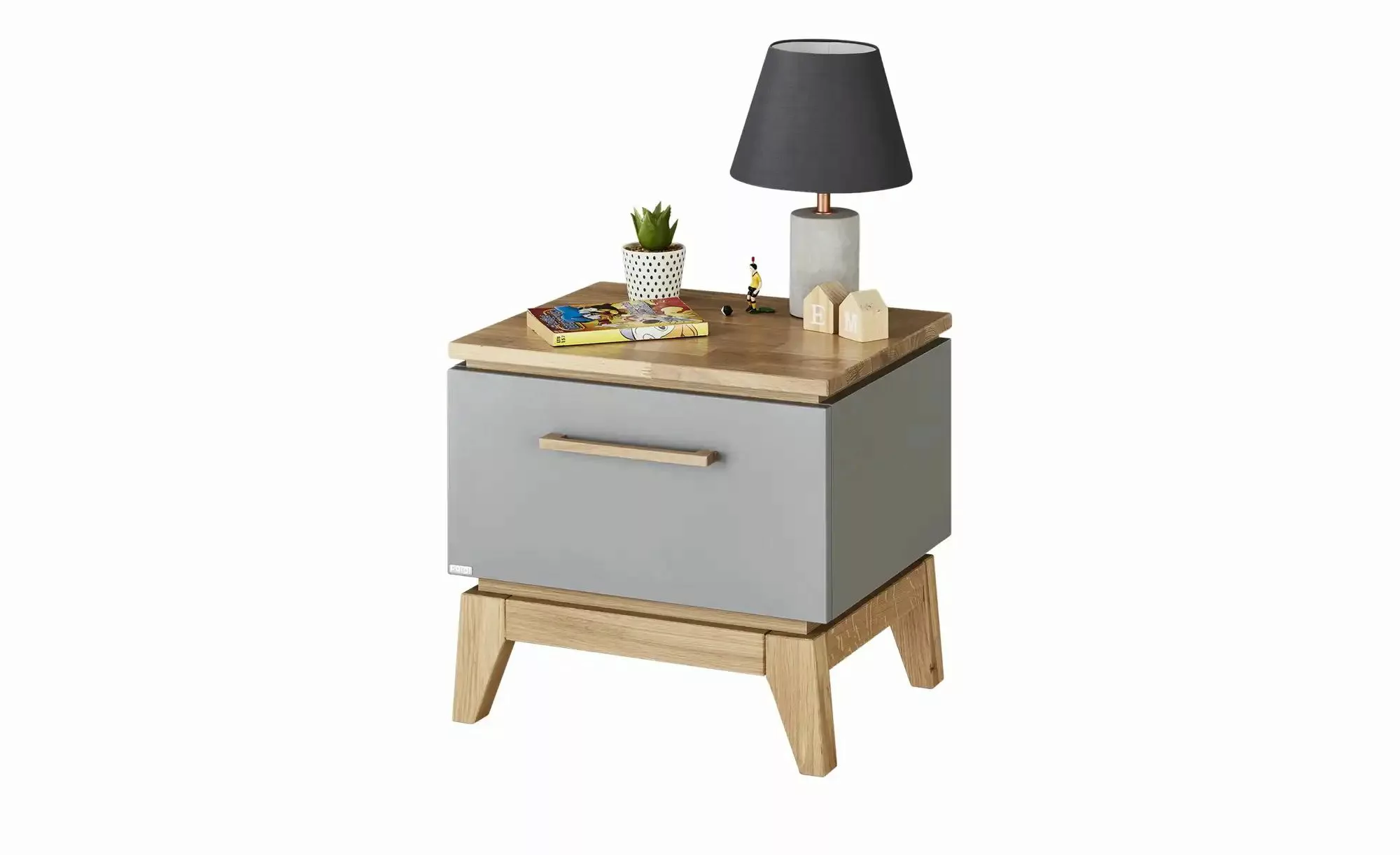 PAIDI Nachtkommode  Sten ¦ grau ¦ Maße (cm): B: 48,2 H: 46,5 T: 39.6 Tische günstig online kaufen