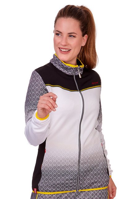 Almgwand Outdoorjacke Outdoorjacke Damen - RAUCHKOFEL - weiß/schwarz/gelb günstig online kaufen