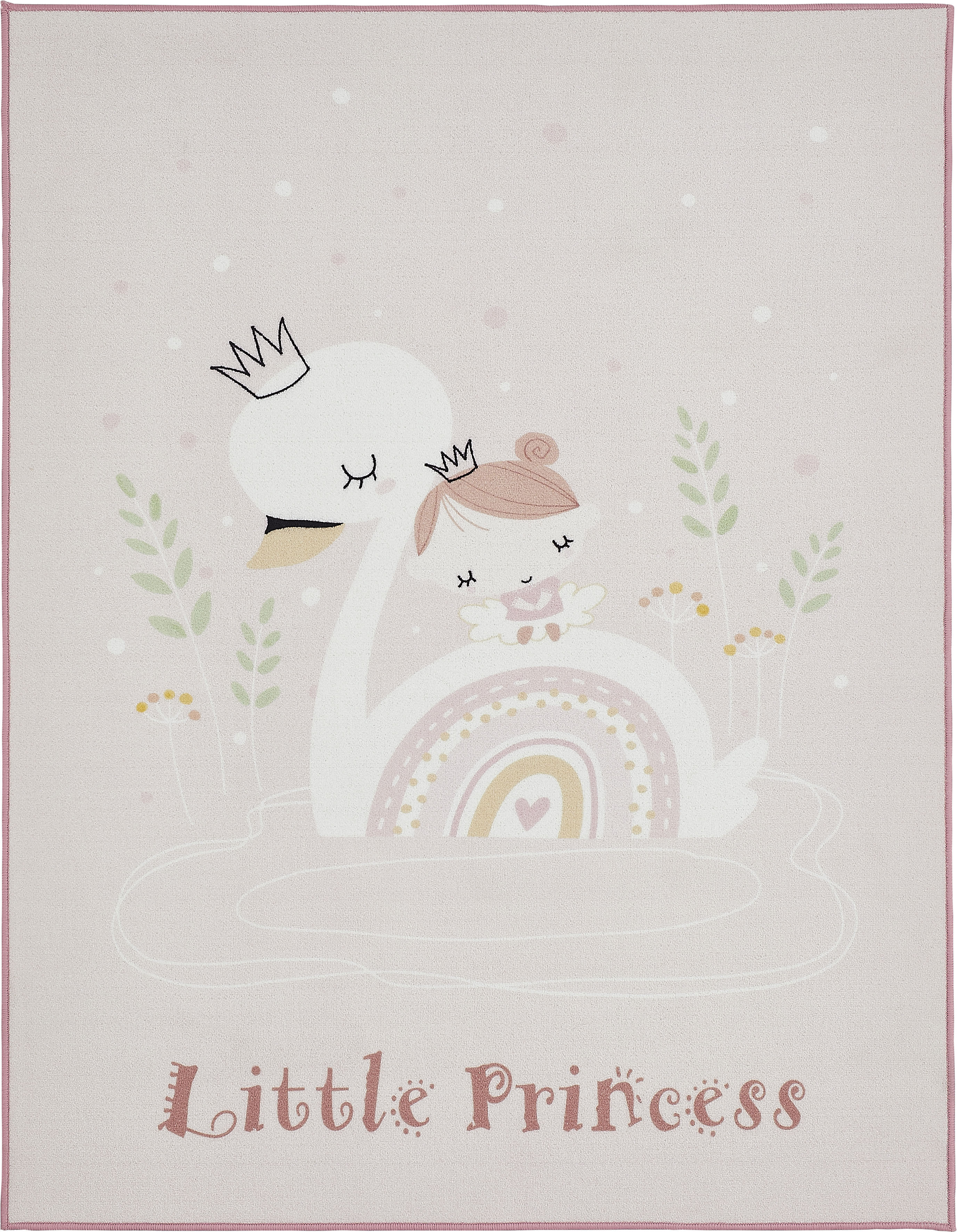 Andiamo Kinderteppich »Little Princess«, rechteckig, Kurzflor, Motiv Prinze günstig online kaufen