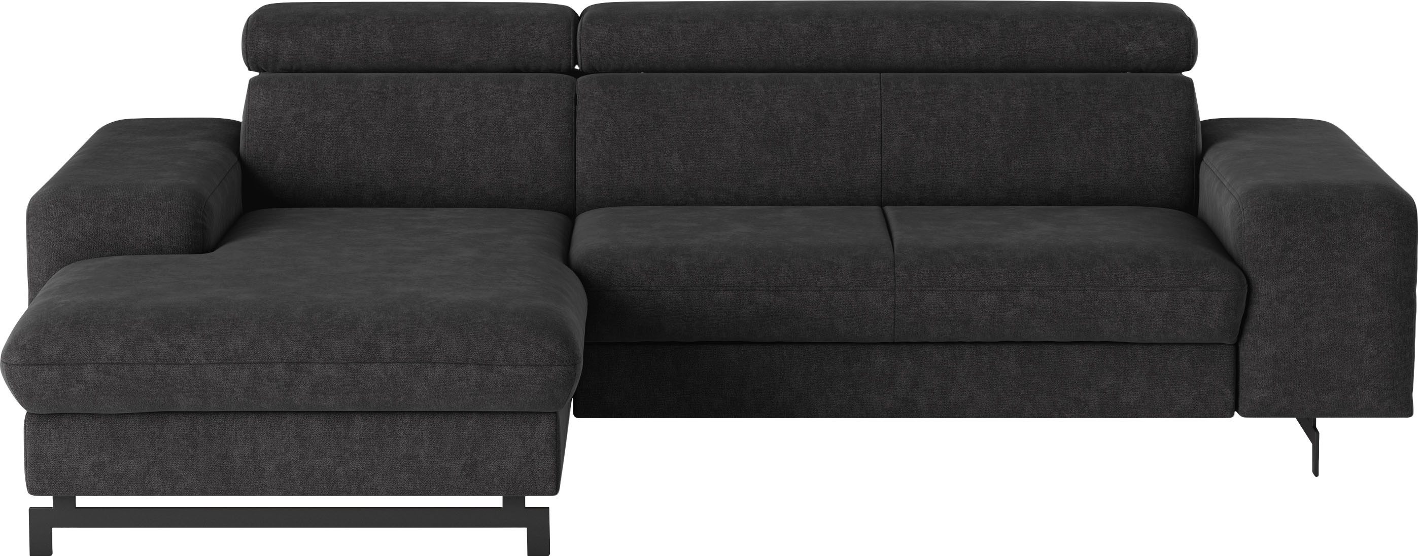 COTTA Ecksofa "Emma L-Form", mit Kopfteilverstellung, wahlweise mit Bettfun günstig online kaufen