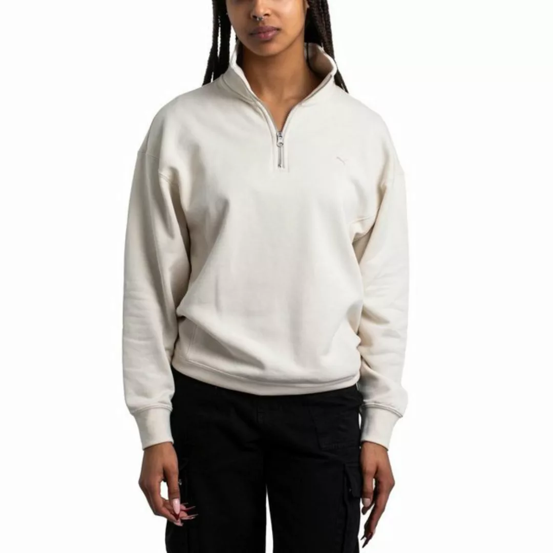 PUMA Sweatshirt Puma Yona Half-Zip Crew Sweater günstig online kaufen