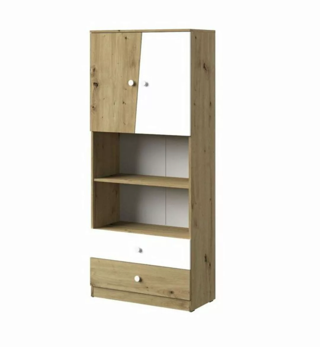 Stylefy Kinderkleiderschrank Narin IV (Standschrank, Kinderschrank) offene günstig online kaufen