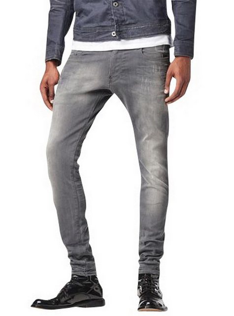 G-Star Jeans Revend Super Slim Herren Jeans - Aged Destroy günstig online kaufen