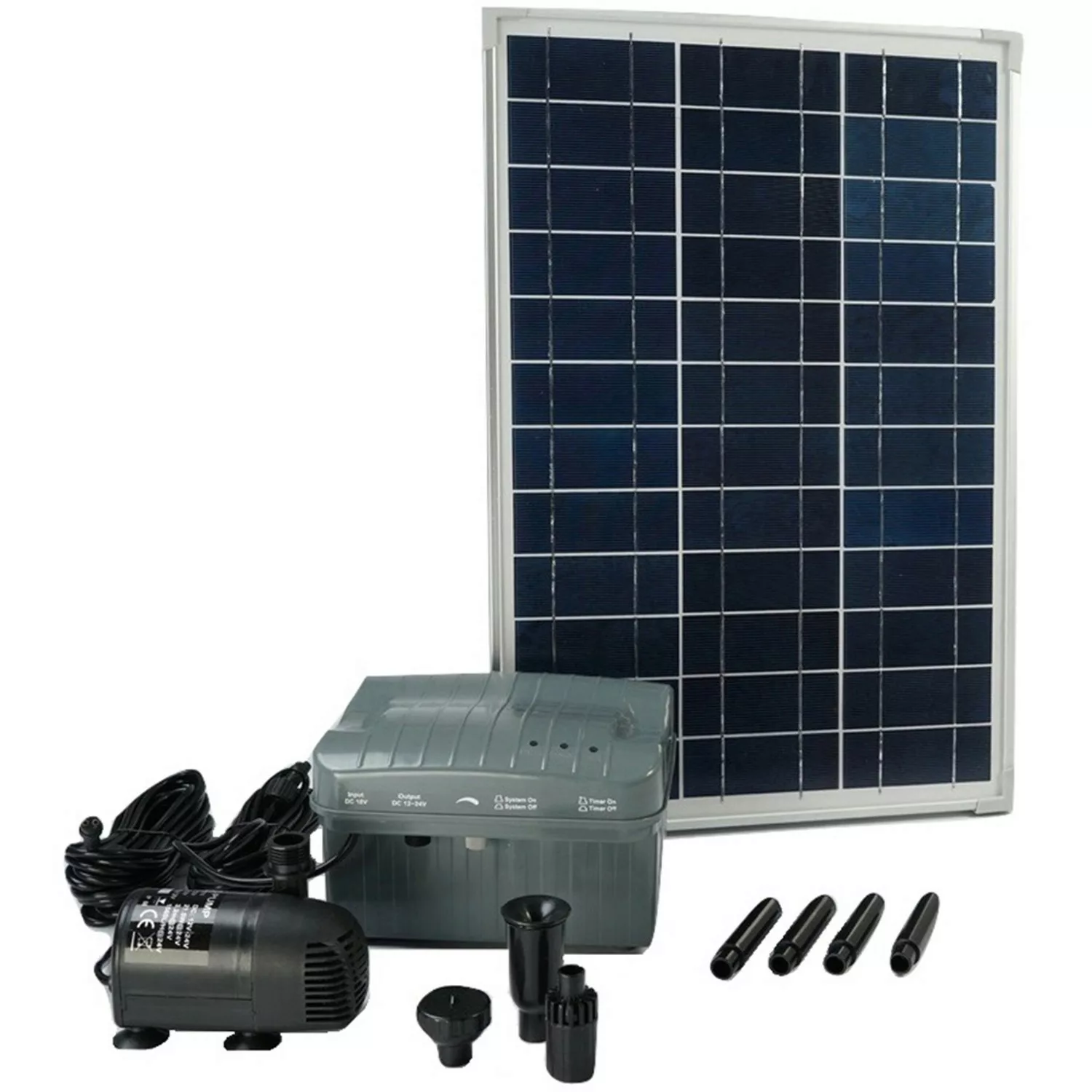 Ubbink Solarmax 1000 With Solarmodul, Pumpe Und Batterie 1351182 günstig online kaufen