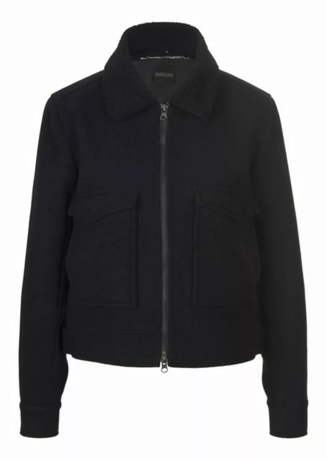 MADELEINE Outdoorjacke Kurzjacke mit abnehmbarem Webpelzkragen günstig online kaufen