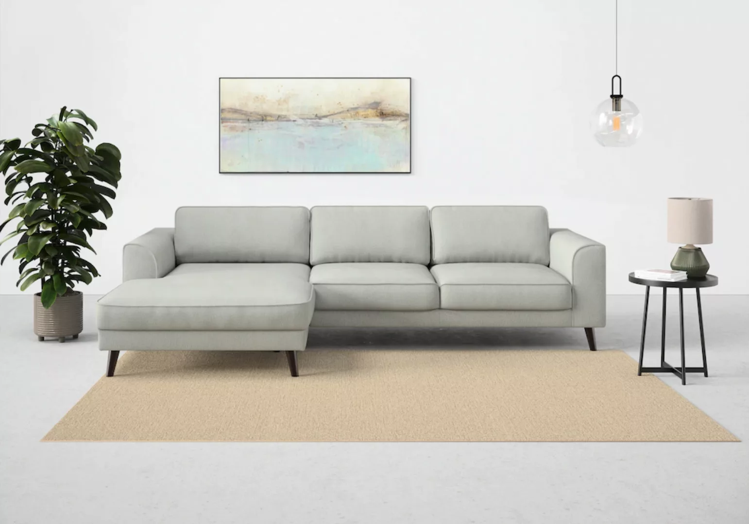 TRENDMANUFAKTUR Ecksofa "Lumber Jack, elegantes Designsofa, L-Form", wahlwe günstig online kaufen