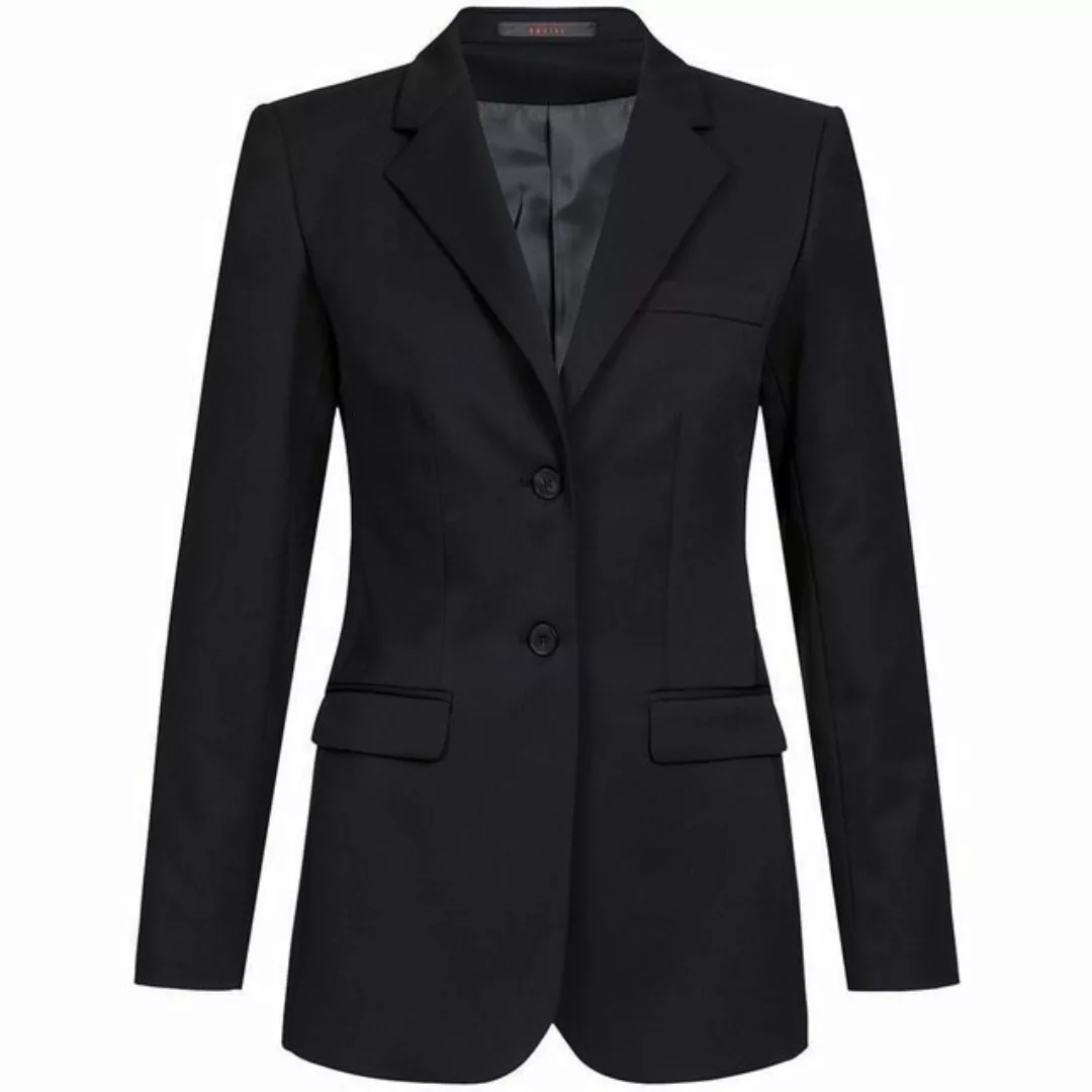 GREIFF Longblazer Greiff Corporate BASIC Damen Langblazer Regular-Fit Schwa günstig online kaufen