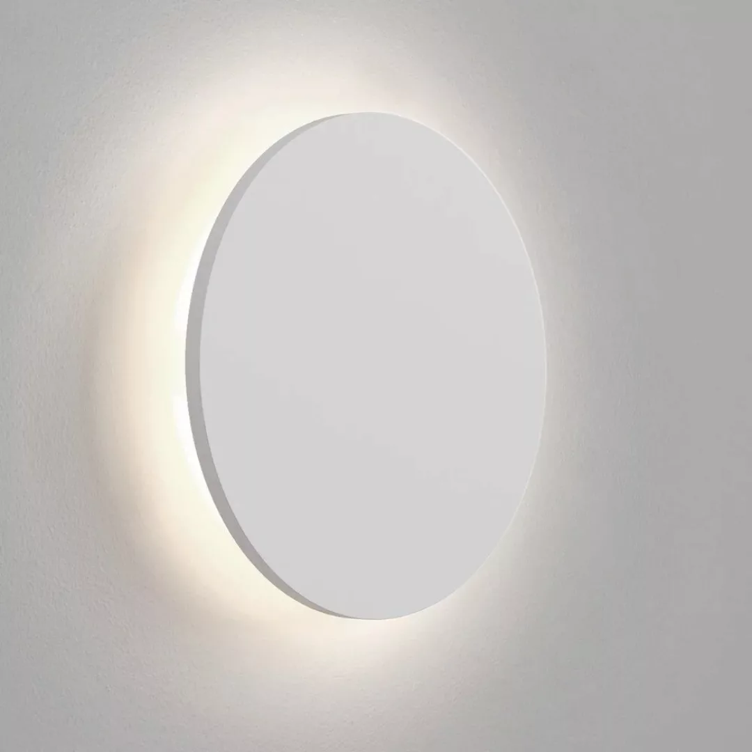 LED Wandleuchte Eclipse in Weiß 9,4W 386lm 2700K 250mm günstig online kaufen